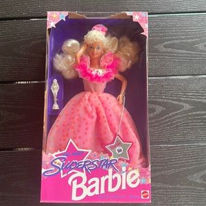 NRFB Vintage Superstar Barbie Doll ~ Walmart Special Edition 🌟